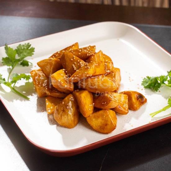 Sugar-coated Sweet Potato /拔丝地瓜